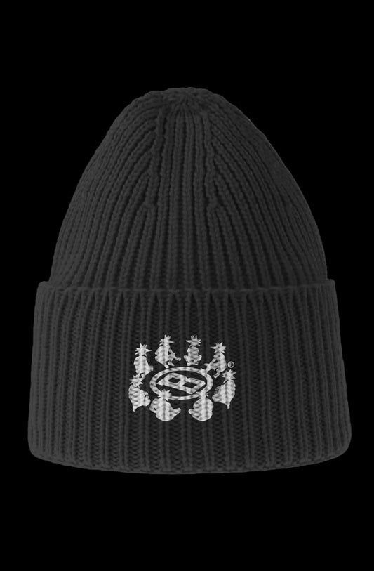 Sustainable Chunky Rib Knit Beanie