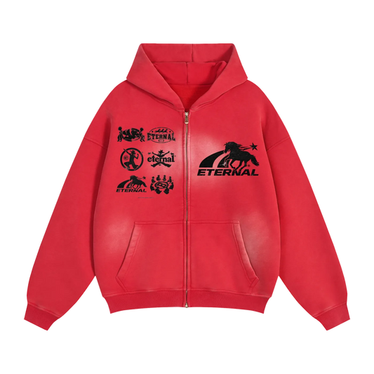 RIDE Boxy Fleece Hoodie