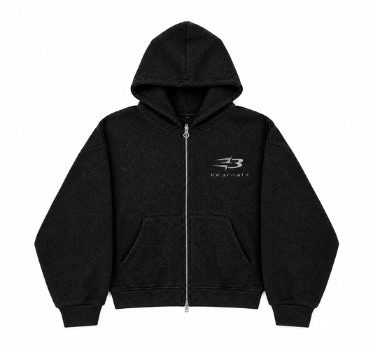Spark Full Zip Boxy Hoodie