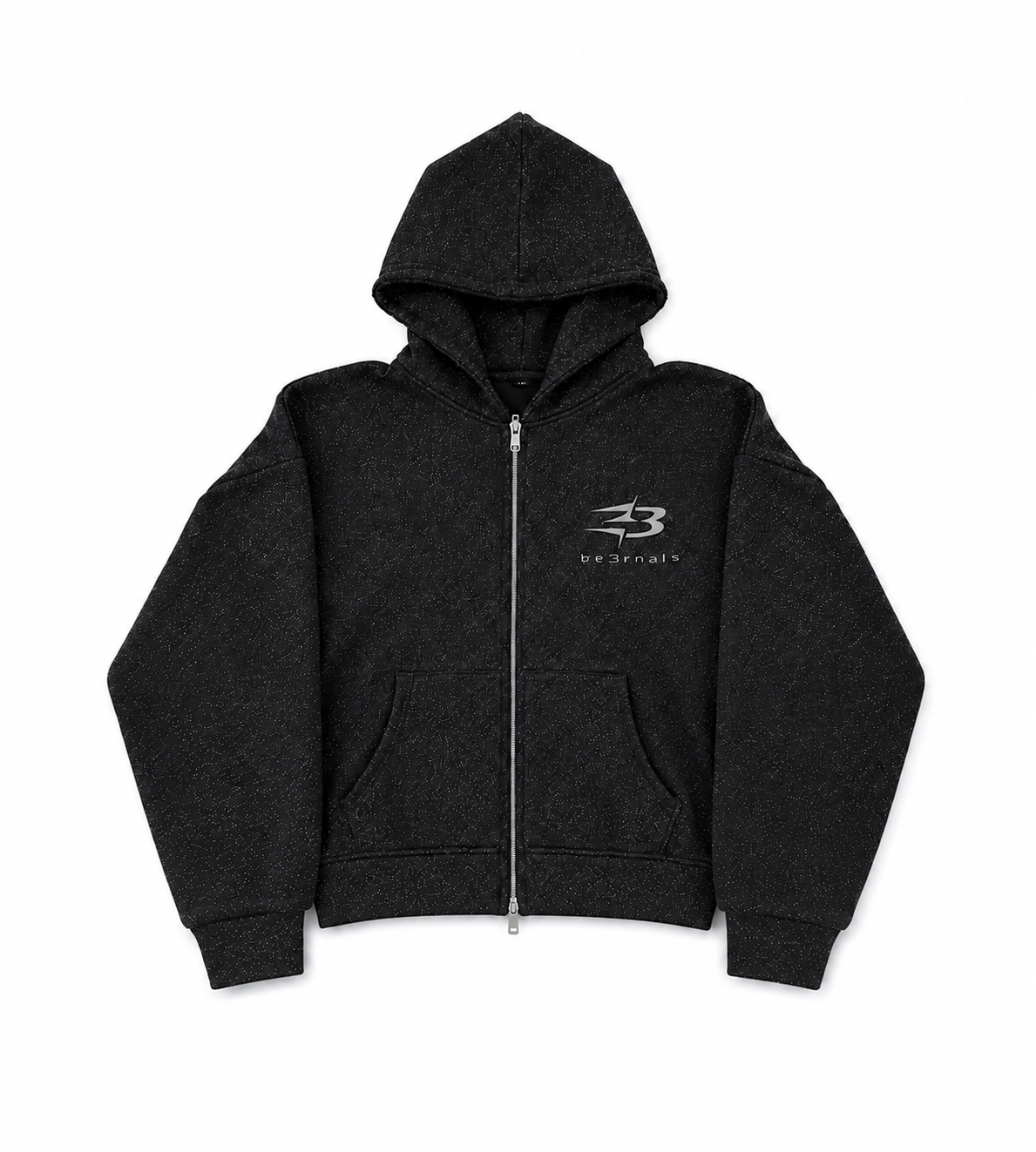 Spark Full Zip Boxy Hoodie
